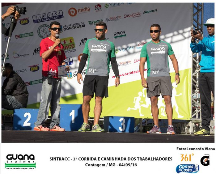 O que a corrida faz…